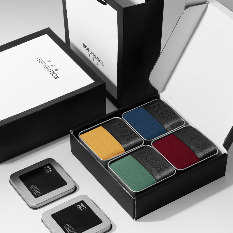 Men's Cotton Boxer Shorts - Breathable and Comfortable