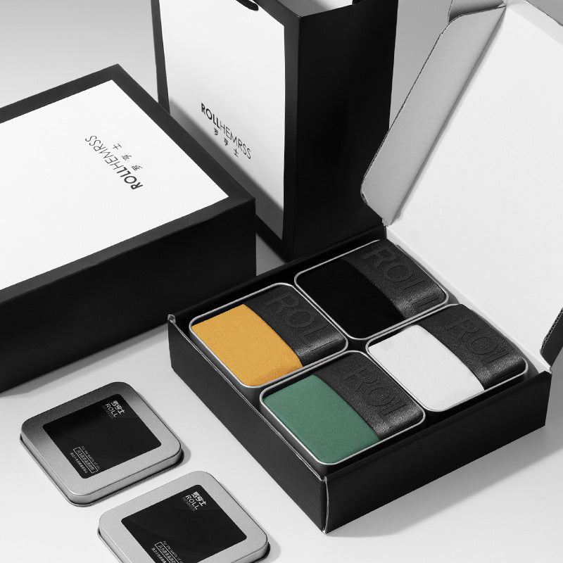 Men's Cotton Boxer Shorts - Breathable and Comfortable