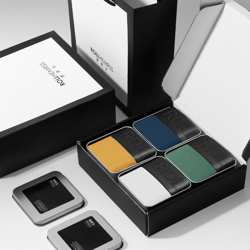 Men's Cotton Boxer Shorts - Breathable and Comfortable